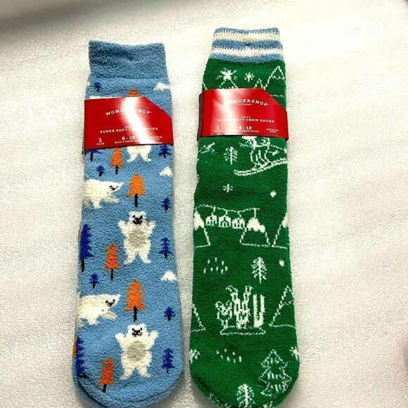 Men’s holiday socks 2 pairs - Picture 1 of 3